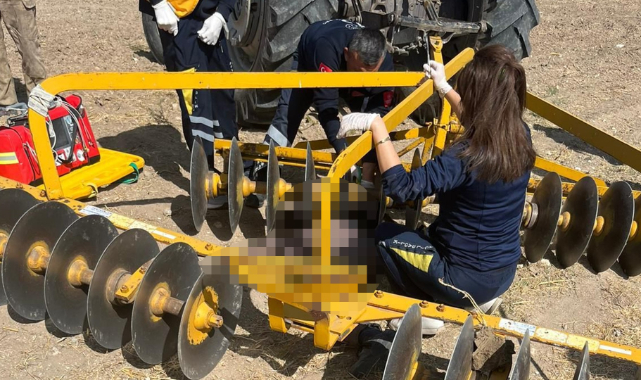 Diskaronun altında kalarak can verdi