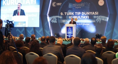 Türk Tıp Dünyası Kurultayı'nda İsrail'e tepki