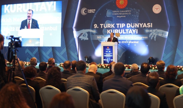 Türk Tıp Dünyası Kurultayı'nda İsrail'e tepki
