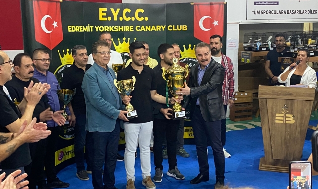 Türkiye genelinden 2 bin Kanarya Edremit'te yarıştı