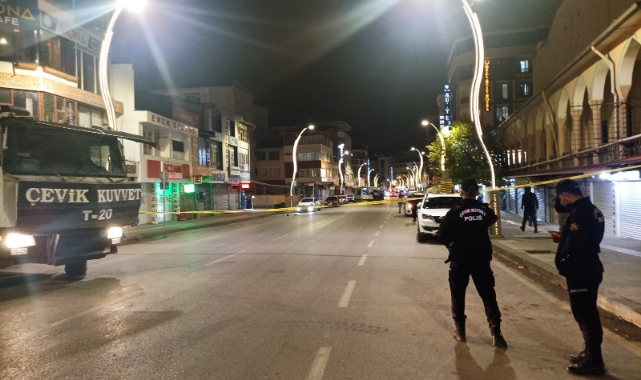 Van'da şüpheli paket alarmı!