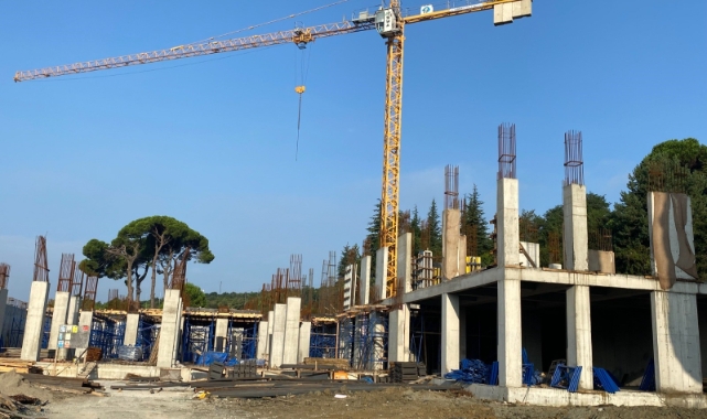ZBEÜ Ereğli kampüsünde modern binalar yükseliyor