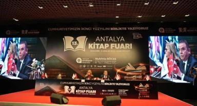 13. Antalya Kitap Fuarı 24 Kasım’da başlıyor