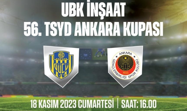 56. TSYD Ankara Şubesi Kupası, 18 Kasım’da oynanacak