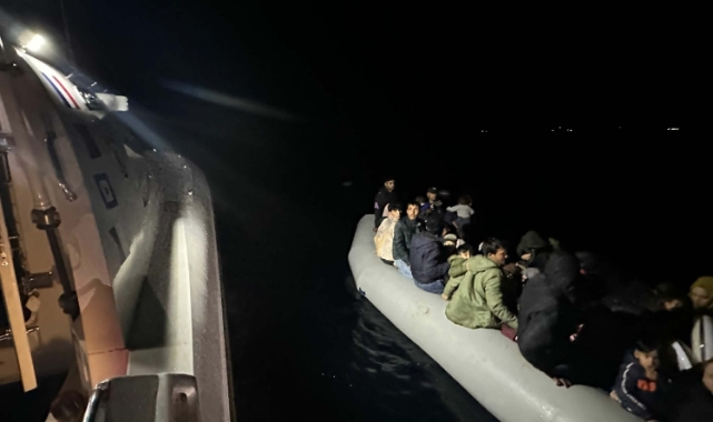 81 kaçak göçmen yakalandı