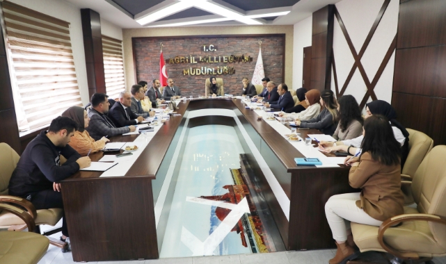  Ağrı’da “Okulum Beni Bekler” projesi değerlendirildi