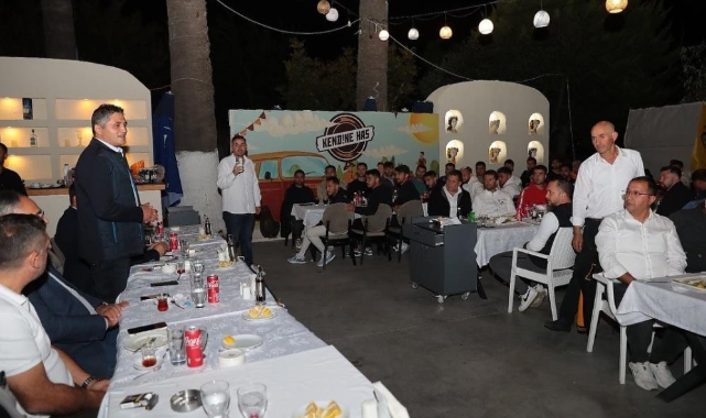 Aliağa FK'da maç öncesi moral yemeği