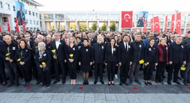 Atatürk vefatının 85. yılında Nilüfer'de özlemle anıldı