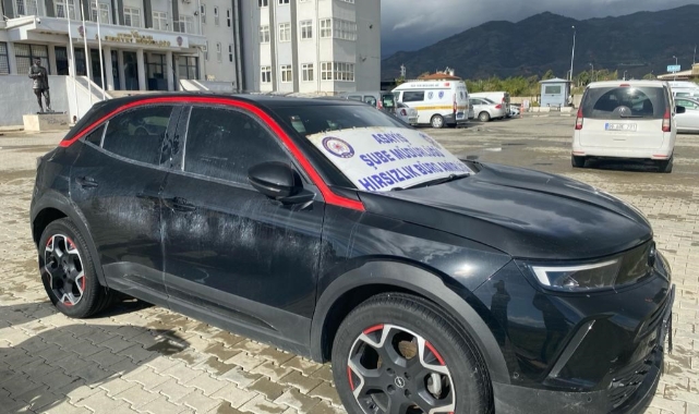Aydın'da çalınan otomobil Manisa'da yakalandı
