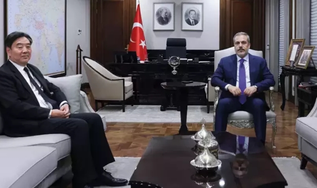 Bakan Fidan, Çin Halk Cumhuriyeti Temsilcisini kabul etti