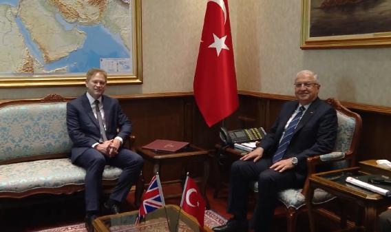 Bakan Güler: "Birleşik Krallık ile iş birliğimizi geliştirmek istiyoruz"