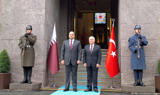 Bakan Güler, Katar Savunma Bakanı ile görüştü