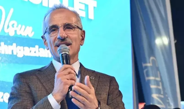 Bakan Uraloğlu duyurdu! Gaziantep'e yüksek hızlı tren müjdesi