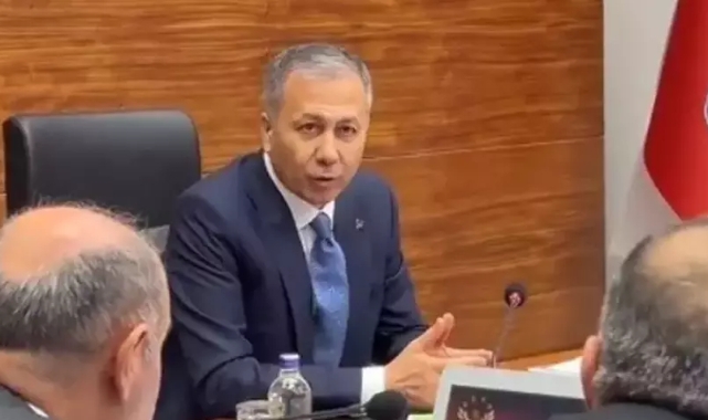 Bakan Yerlikaya, emniyet mensuplarıyla toplantı yaptı