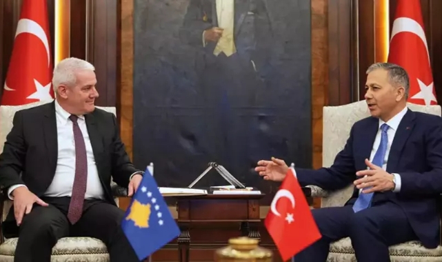 Bakan Yerlikaya, Kosovalı mevkidaşı ile görüştü