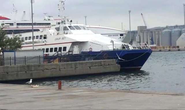 Bandırma-İstanbul Deniz Otobüsü seferleri iptal