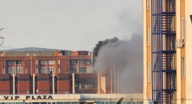 Başakşehir'de sanayi sitesinde yangın