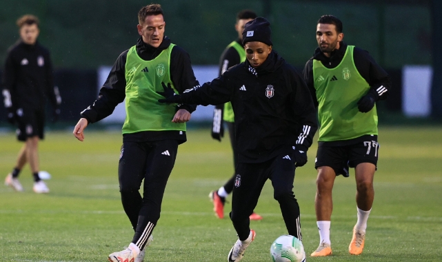 Beşiktaş, Club Brugge maçı hazırlıklarını sürdürdü