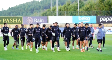 Beşiktaş ikinci antrenmanını tamamladı