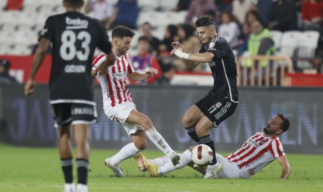 Beşiktaş'ın Antalya'da yüzü gülmedi