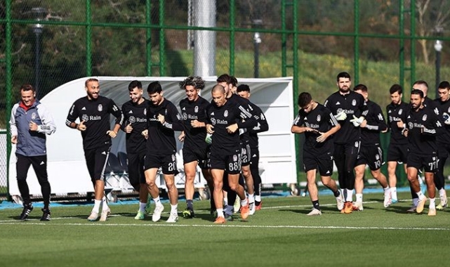 Beşiktaş, Samsunspor maçı hazırlıklarına devam etti