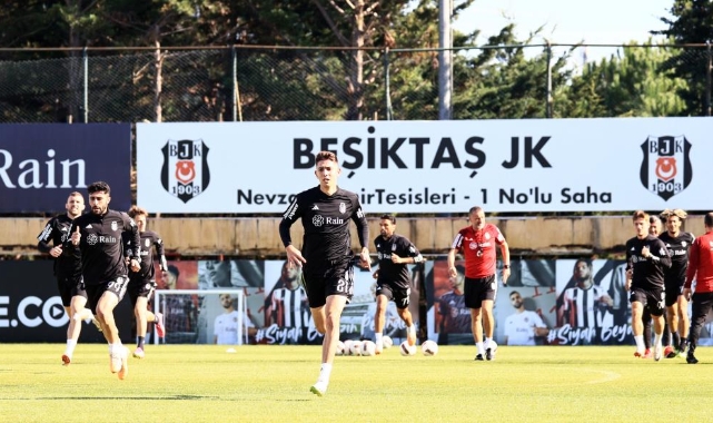 Beşiktaş'ta Başakşehir maçı hazırlıkları başladı