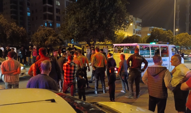 Bisikletliye çarpan motosiklet sürücüsü hayatını kaybetti