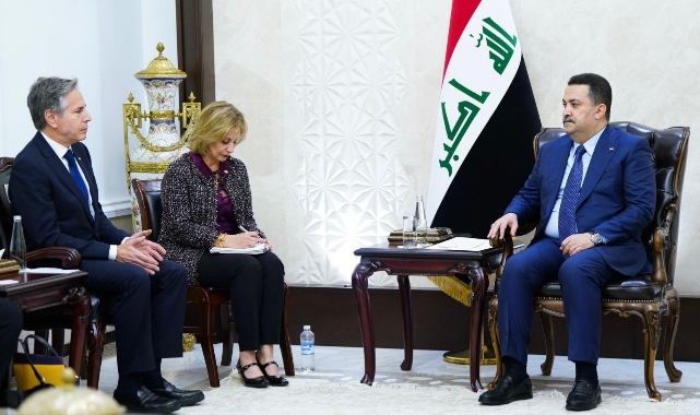 Blinken'dan Irak'a sürpriz ziyaret