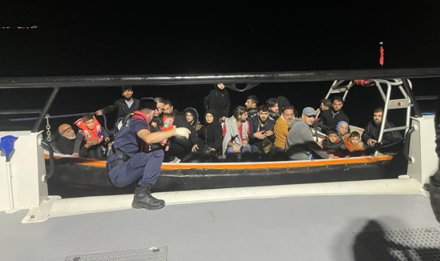 Bodrum'da 113 kaçak göçmen yakalandı