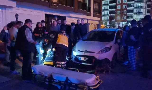 Bolu'da husumetli kişiler alkol şişesiyle saldırdı