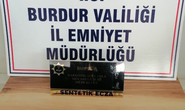 Burdur’da uyuşturucu operasyonu!