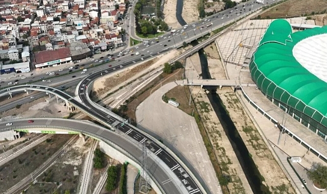 Bursa Acemler'de trafik düzenlemesi