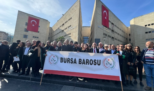 Bursa Barosu'ndan Yargıtay'a tepki! 