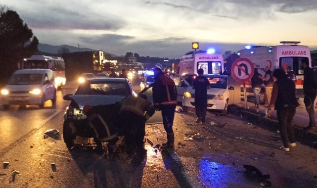 Bursa'da feci kaza! 1ölü 6 yaralı
