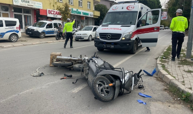 Bursa'da feci kaza! Kafa kafaya çarpıştılar