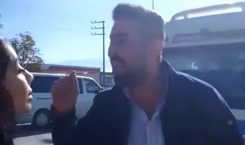 Bursa'da hamile sürücü ile tartıştı! Türkiye onu izlemişti...
