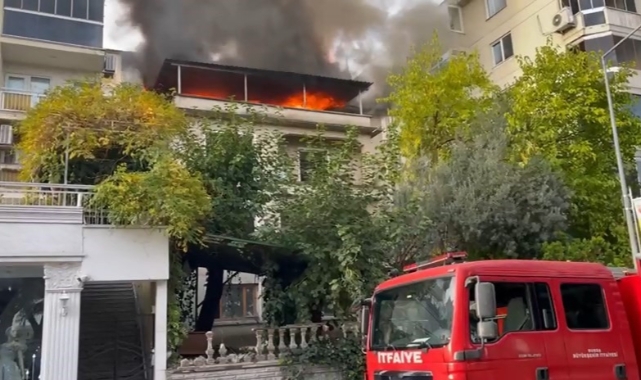 Bursa'da korkutan yangın!
