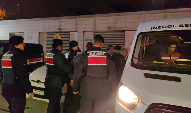 Bursa'da, Mısır uyruklu 5 kaçak göçmen yakalandı