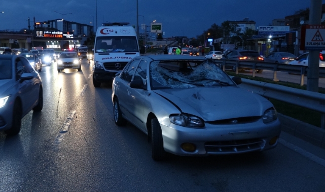 Bursa'da otomobilin çarptığı yaşlı adam can verdi!