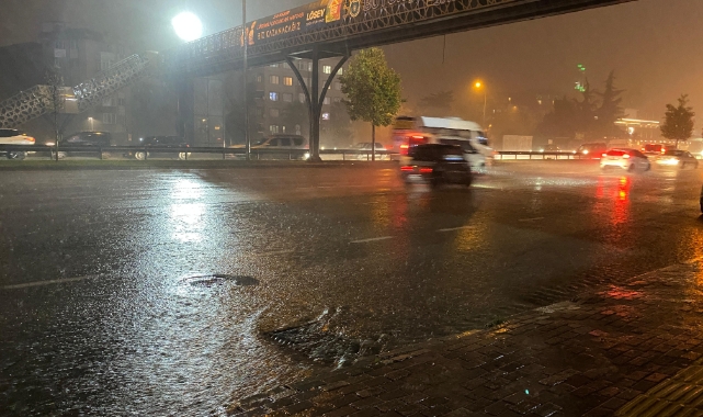 Bursa'da sağanak gölü!