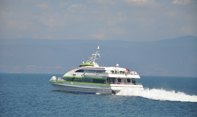 Bursa-İstanbul deniz otobüsü hattında 6 sefer iptal edildi
