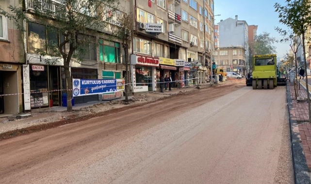 Bursa'da yollar yenileniyor