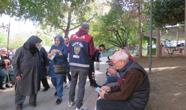Bursa Polisi'nden vatandaşlara uyarı
