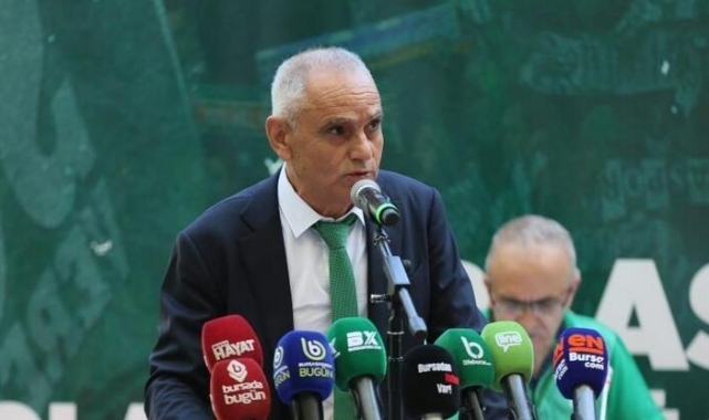 Bursaspor Başkanı Günay: "Bir yasak daha Bursaspor'u kapatır"