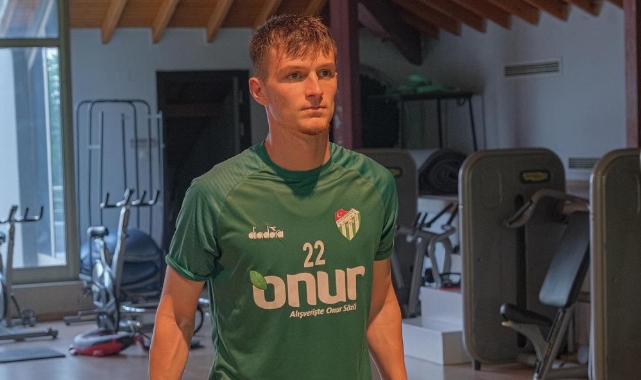 Bursaspor salonda antrenman yaptı