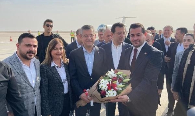 CHP Genel Başkanı Özgür Özel Hatay'a gitti