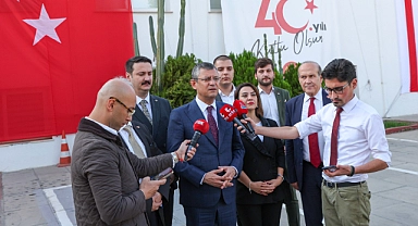 CHP Genel Başkanı Özgür Özel KKTC'ye ziyaret gerçekleştirdi