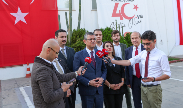 CHP Genel Başkanı Özgür Özel KKTC'ye ziyaret gerçekleştirdi