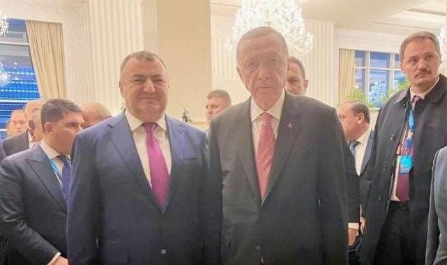 Cumhurbaşkanı Erdoğan, Astana’da Ahıskalı Türklerle bir araya geldi