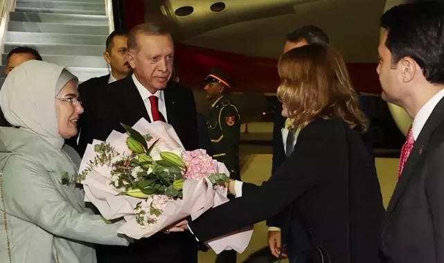 Cumhurbaşkanı Erdoğan Birleşik Arap Emirlikleri’nde